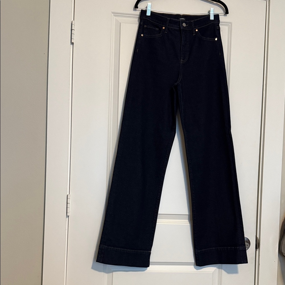 Express Black Flare Women's Jeans